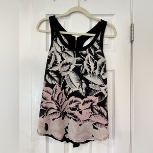 Express Tropical Printed Top (M)